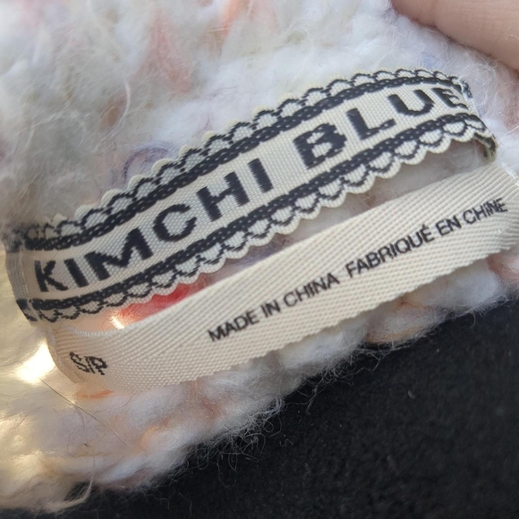 Kimchi Blue Cream Multicolor Button-Up Cardigan - Picture 4 of 5